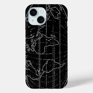 Coque Case-Mate iPhone planisphère simple / cartes