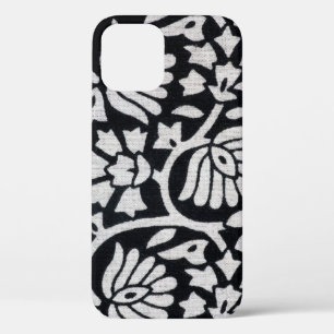 Case-Mate iPhone Case Plante, fleurs, nappe abstraite noir-blanc.