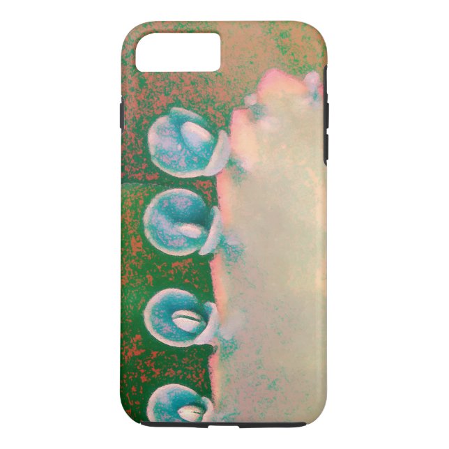 Coques Case-Mate iPhone Plante Kalanchoe Abstrait (Dos)