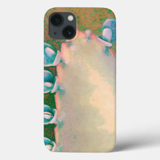 iPhone 13 Coque Plante Kalanchoe Abstrait