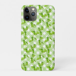 Case-Mate iPhone Case Plantes de pois feuilles carreaux légumes nourritu