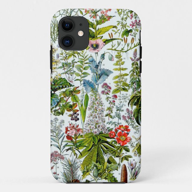 Coques Case-Mate iPhone Plantes médicinaux 2 (Dos)