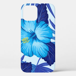 Case-Mate iPhone Case Plantes tropicaux hawaïens, motif hibiscus.