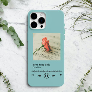 Coque Case-Mate iPhone Plaque de chanson du lecteur de musique personnali