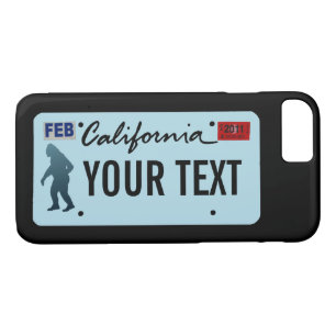 Coques Pour iPhone Plaque de licence California Sasquatch