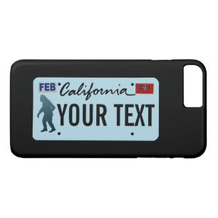Coques Pour iPhone Plaque de licence California Sasquatch