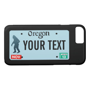 Coque Case-Mate Pour iPhone Plaque de licence Oregon Sasquatch