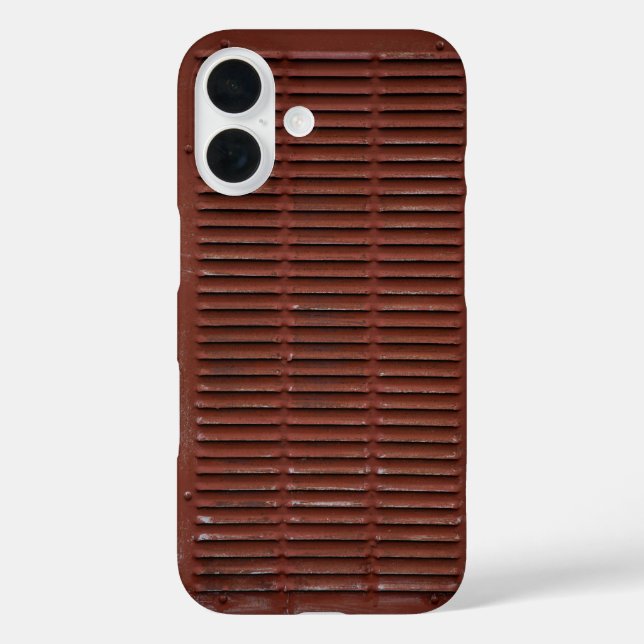 Coques Case-Mate iPhone Plaque de ventilation rouillée (Verso)