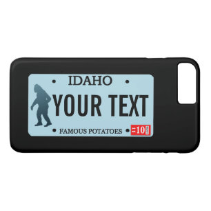 Coques Pour iPhone Plaque d'immatriculation Idaho Sasquatch