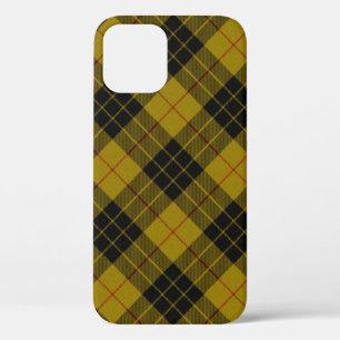 Case-Mate iPhone Case Plaque noire jaune tartan MacLeod
