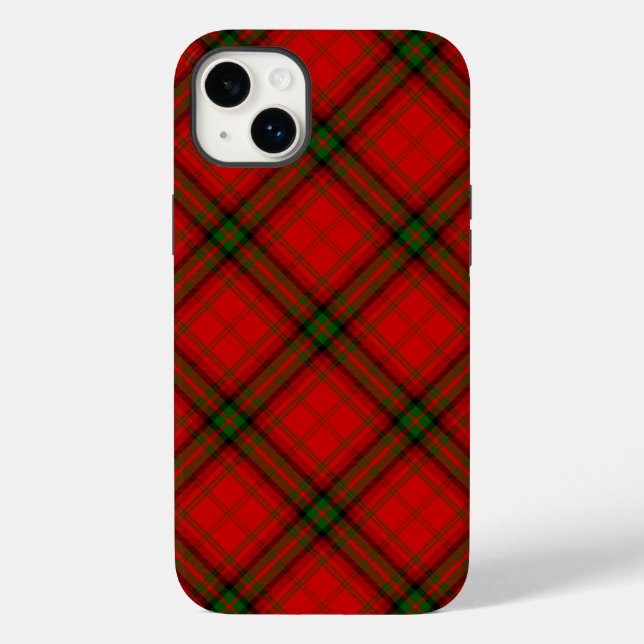 Coques Case-Mate iPhone Plaque rouge vert tartan MacDougall (Verso)
