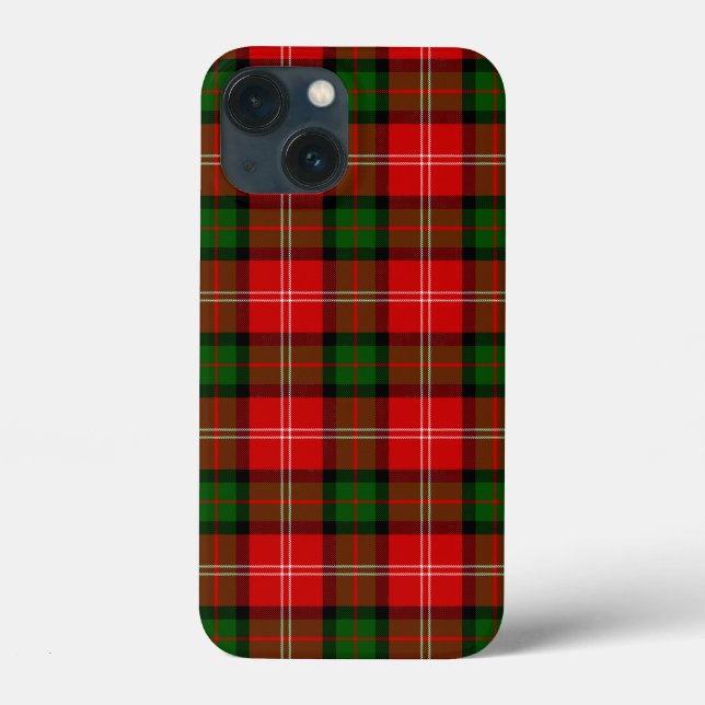 Coques Case-Mate iPhone Plaque vert rouge tartan MacKintosh (Verso)