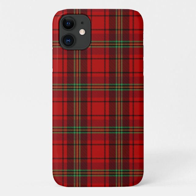 Coques Case-Mate iPhone Plaques douillettes rouge noir vert (Dos)