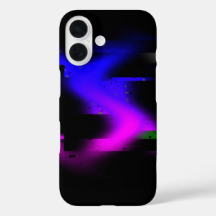 Coque Pour iPhone 16 Plasma noir brillant