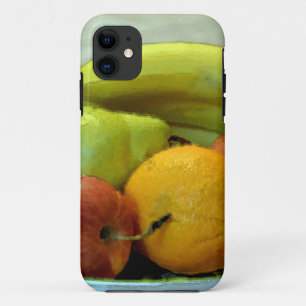 Coques Pour iPhone Plateau de fruits coloré, orange, pomme, poire,