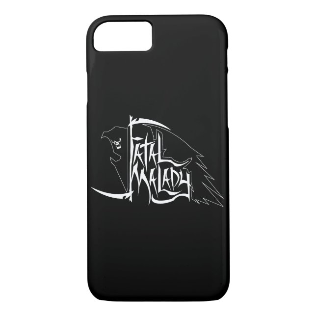 Coques Case-Mate iPhone Plein REAPER sur le noir PHONECASE (Dos)