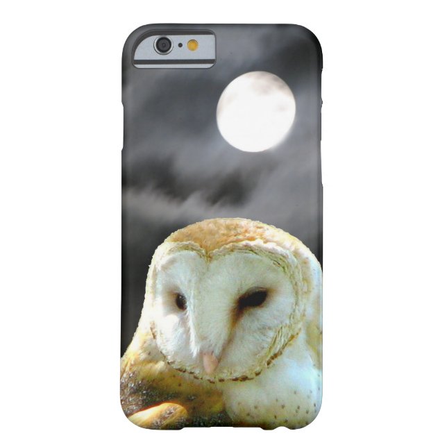 Coques Case-Mate iPhone Pleine lune de Barn Owl (Dos)