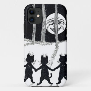 Coque Case-Mate Pour iPhone Pleine lune et chats, Louis Wain