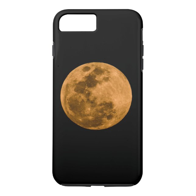 Coques Case-Mate iPhone Pleine lune sur l'obscurité (Dos)