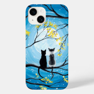 Coque Case-Mate iPhone Pleine lune Whimsical avec Chats
