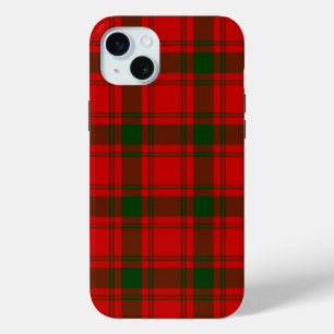 Coque Case-Mate iPhone Pli vert rouge tartan MacQuarrie
