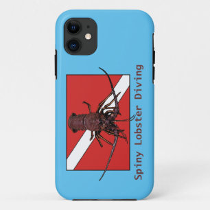 Case-Mate iPhone Case Plongée au homard épineux avec Diver Down Drapeau