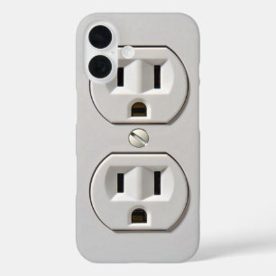Coque Pour iPhone 16 Plug-in de prise électrique