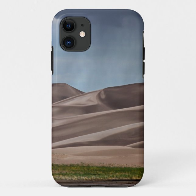 Coques Case-Mate iPhone Pluie sur les grandes dunes de sable (Dos)