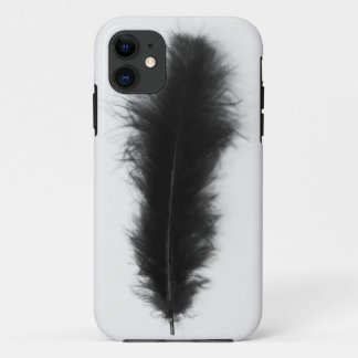 Coques Pour iPhone Plume noire