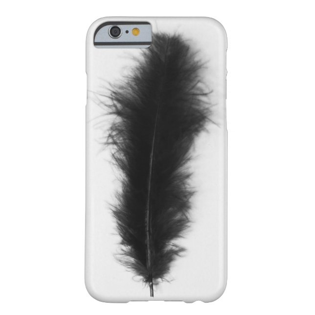 Coques Case-Mate iPhone Plume noire (Dos)