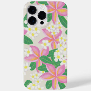 Coque Case-Mate iPhone Plumeria sans couture Motif art imprimé