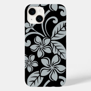 COQUE Case-Mate iPhone PLUMÉRIE DE L'ÎLE (NOIR/GRIS)