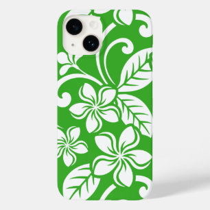 COQUE Case-Mate iPhone PLUMÉRIE DE L'ÎLE (VERT DE CITRUS)