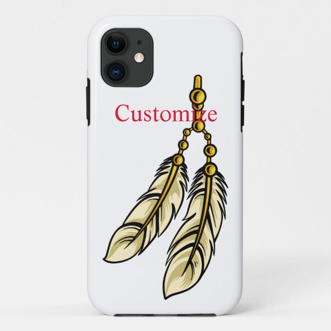 Coques Case-Mate iPhone Plumes d'Apache Thunder_Cove (Dos)