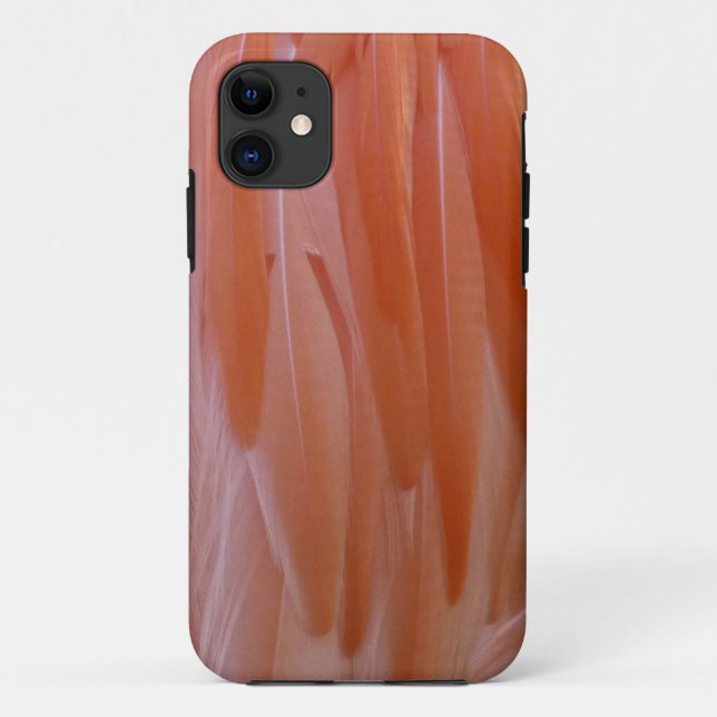 Coques Case-Mate iPhone Plumes de flamant rose dans des nuances de rose (Dos)