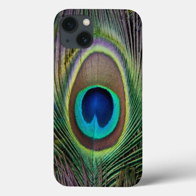 Coques Case-Mate iPhone Plumes de paon (Verso)