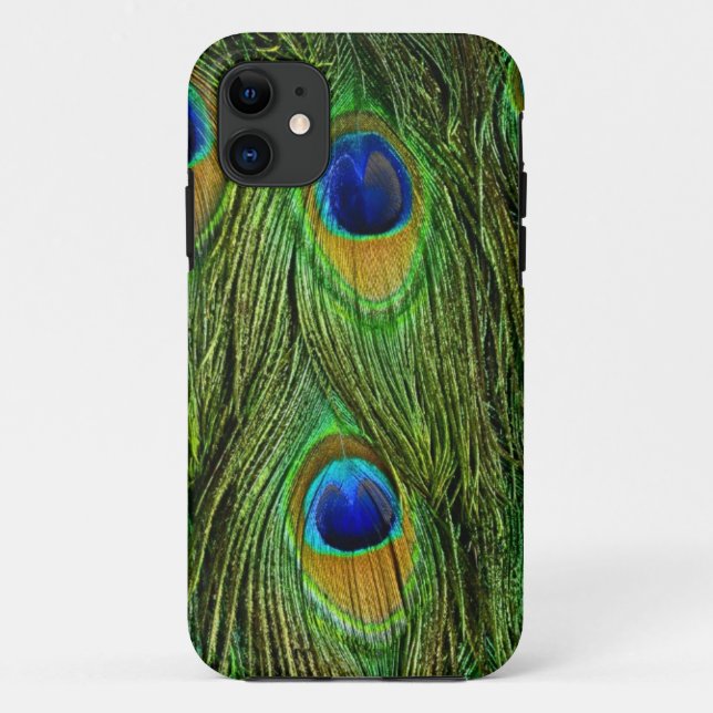 Coques Case-Mate iPhone Plumes de paon magnifiques (Dos)