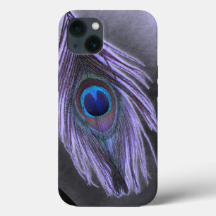 Case-Mate iPhone Case Plumes de paon violet