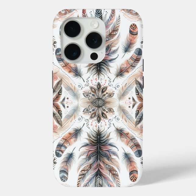 Coques Case-Mate iPhone Plumes Féroces (Verso)