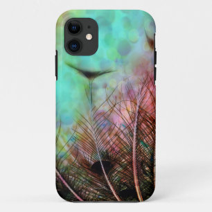Coque Case-Mate Pour iPhone Plumes Pastel Peacock