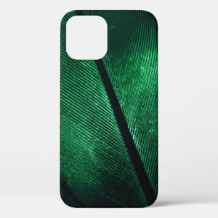 Case-Mate iPhone Case Plumes Vertes, Belle Texture Motif.