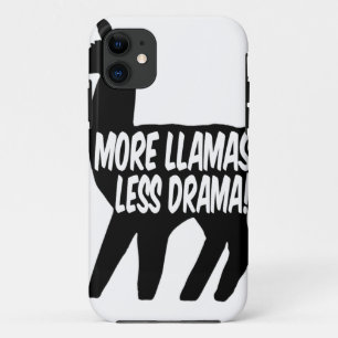 Coque iPhone 11 Plus de lamas moins de drame