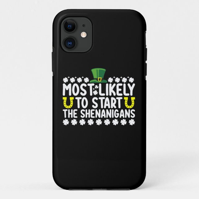 Coques Case-Mate iPhone Plus susceptible de déclencher les frasques St-Pat (Dos)
