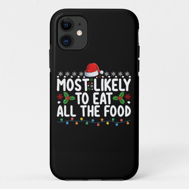 Coques Case-Mate iPhone Plus susceptible de manger toute la nourriture de  (Dos)