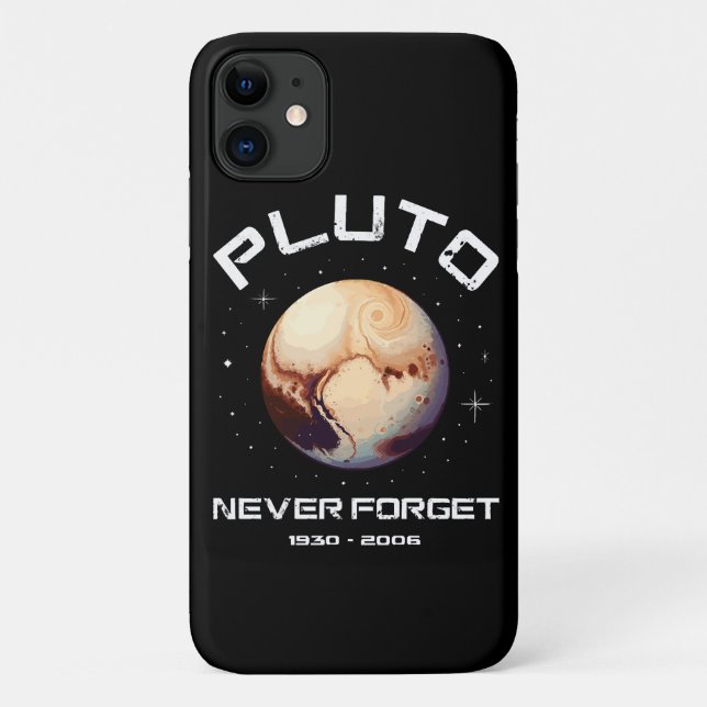 Coques Case-Mate iPhone Pluton N'oublie Jamais (Dos)