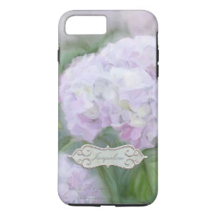 Coque iPhone 8 Plus/7 Plus Plutôt Élégant Hydrangea peinture à la fleur Vinta