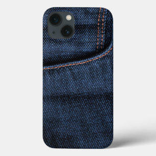 Etui iPhone Case-Mate Poche Jeans bleu