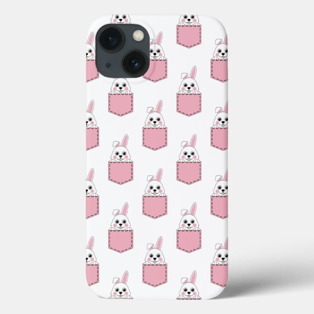 Coques Case-Mate iPhone Pocket Pet Bunny Motif (Verso)