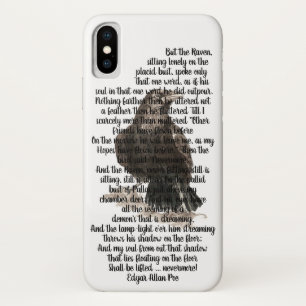 Coques Pour iPhone Poème Halloween Edgen Allen Poe Raven