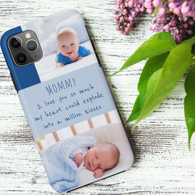 Coques Case-Mate iPhone Poème mignon pour maman Baby Boy 2 Photo (Créateur téléchargé)